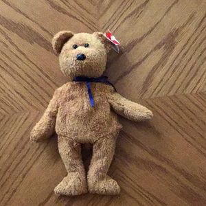Fuzz the TY Beanie Baby bear
